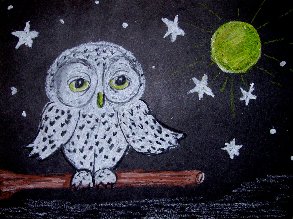 how to draw a owl step by step for kids